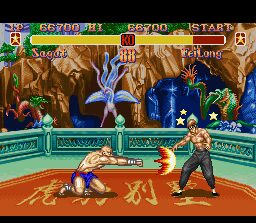 Super Street Fighter II SNES screenshot