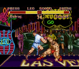 Super Street Fighter II SNES screenshot