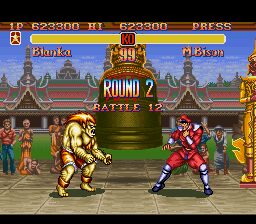 Super Street Fighter II SNES screenshot