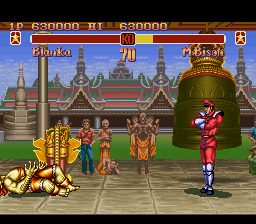 Super Street Fighter II SNES screenshot