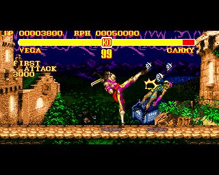 Super Street Fighter II DX Amiga screenshot