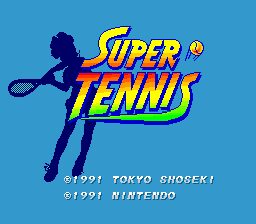 Super Tennis SNES screenshot
