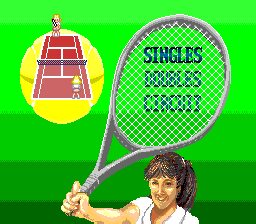 Super Tennis SNES screenshot