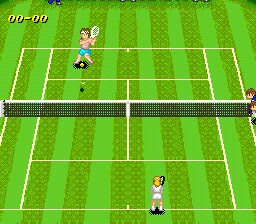 Super Tennis SNES screenshot
