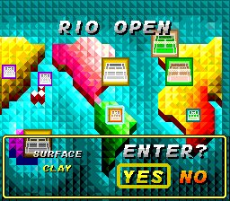 Super Tennis SNES screenshot