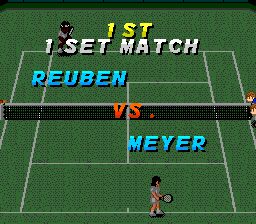 Super Tennis SNES screenshot