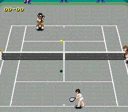 Super Tennis SNES screenshot