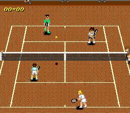 Super Tennis SNES screenshot