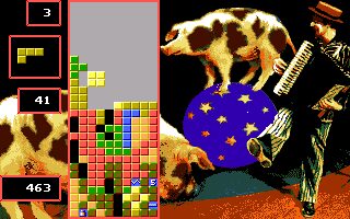 Super Tetris Amiga screenshot
