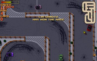 Supercars International DOS screenshot