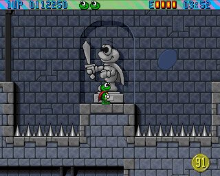 Superfrog Amiga screenshot
