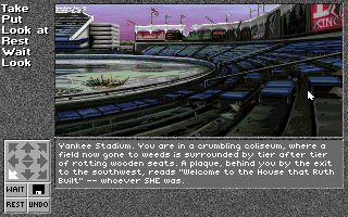 Superhero League of Hoboken DOS screenshot