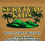 Survival Kids Game Boy Color screenshot