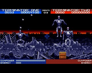 T2: The Arcade Game Amiga screenshot