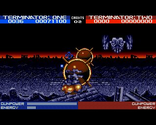 T2: The Arcade Game Amiga screenshot