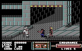 Target Renegade Commodore 64 screenshot