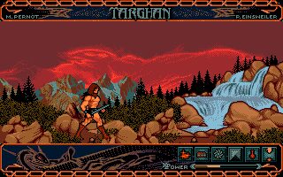 Targhan Amiga screenshot