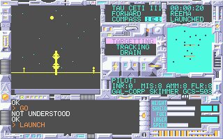 Tau Ceti: The Lost Star Colony Atari ST screenshot