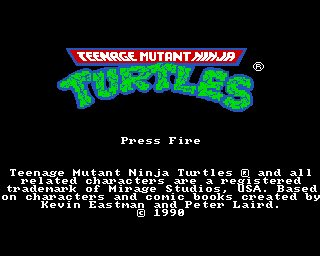 Teenage Mutant Ninja Turtles - Amiga