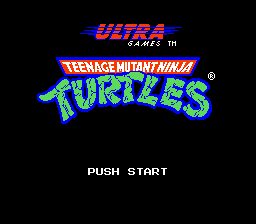 Teenage Mutant Ninja Turtles NES screenshot