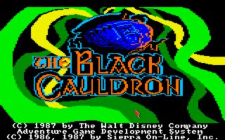 The Black Cauldron Amiga screenshot