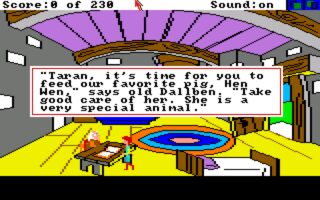 The Black Cauldron Amiga screenshot