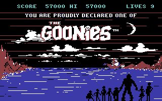 The Goonies - Commodore 64
