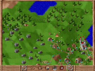 The Settlers DOS screenshot