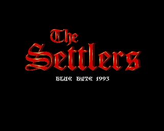 The Settlers - Amiga