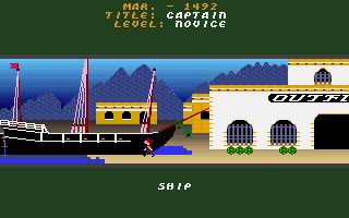 Seven Cities of Gold Amiga screenshot
