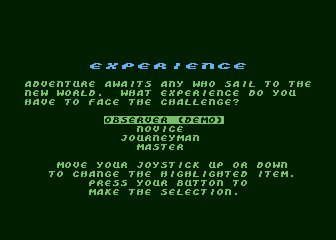 Seven Cities of Gold - Atari 8-bit