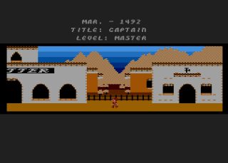 Seven Cities of Gold Atari 8-bit screenshot