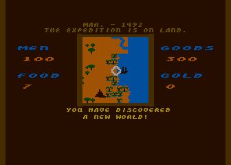 Seven Cities of Gold - Atari 8-bit