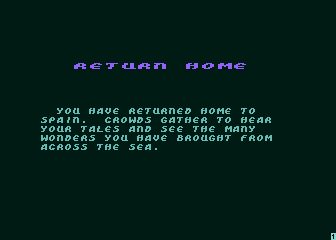 Seven Cities of Gold - Atari 8-bit