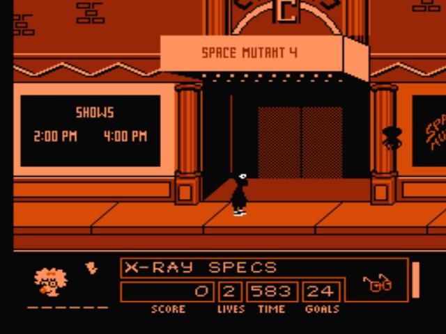 Bart vs the Space Mutants - NES