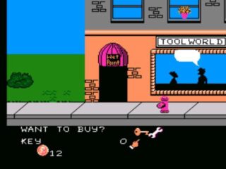 Bart vs the Space Mutants NES screenshot