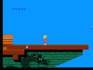 Bart vs the World NES screenshot