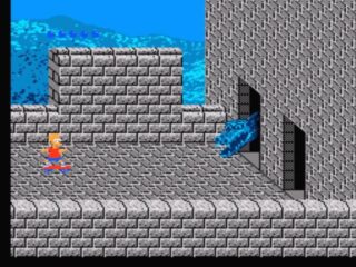 Bart vs the World NES screenshot