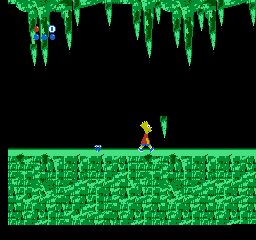 Bart vs the World NES screenshot