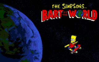 Bart vs the World Amiga screenshot