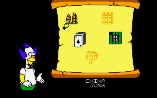 Bart vs the World Amiga screenshot