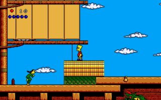 Bart vs the World Amiga screenshot