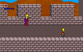 Bart vs the World Amiga screenshot