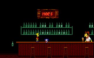 Bart vs the World Amiga screenshot