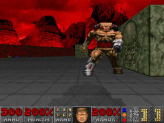 The Ultimate DOOM DOS screenshot