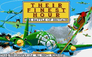 Their Finest Hour: The Battle of Britain - Amiga