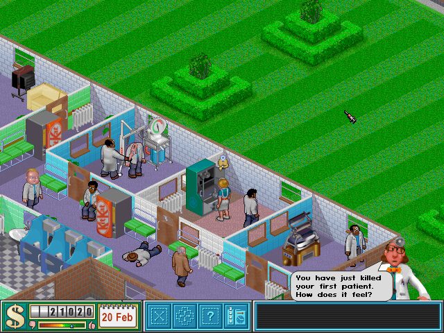 Theme Hospital - DOS