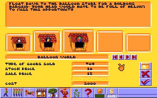 Theme Park Amiga screenshot