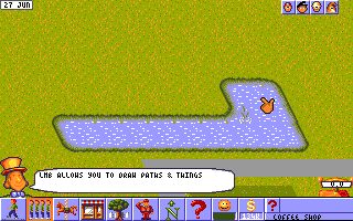 Theme Park Amiga screenshot