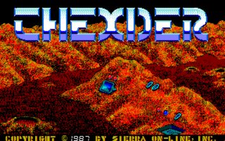 Thexder Amiga screenshot